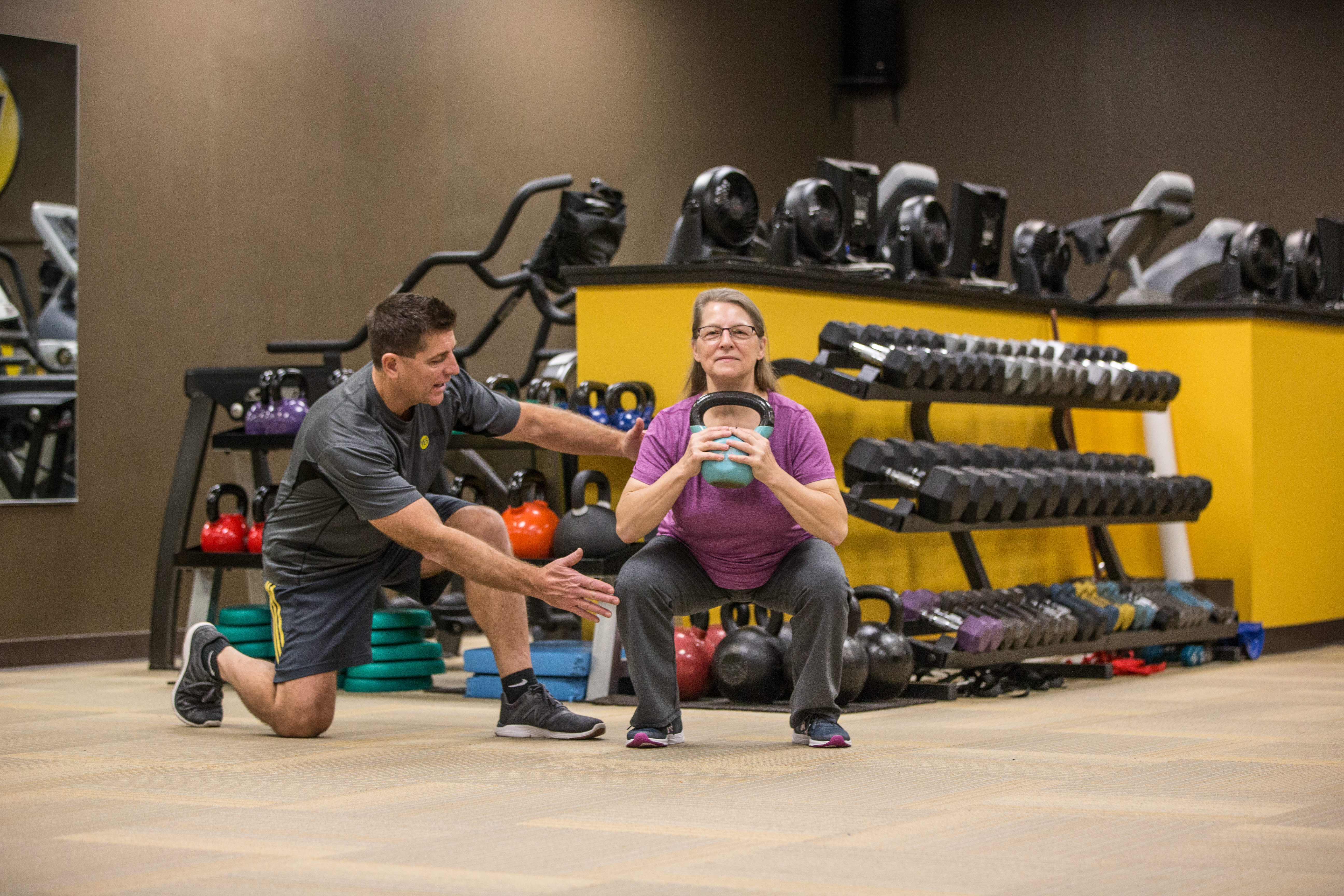 Coach-led adaptive strength training